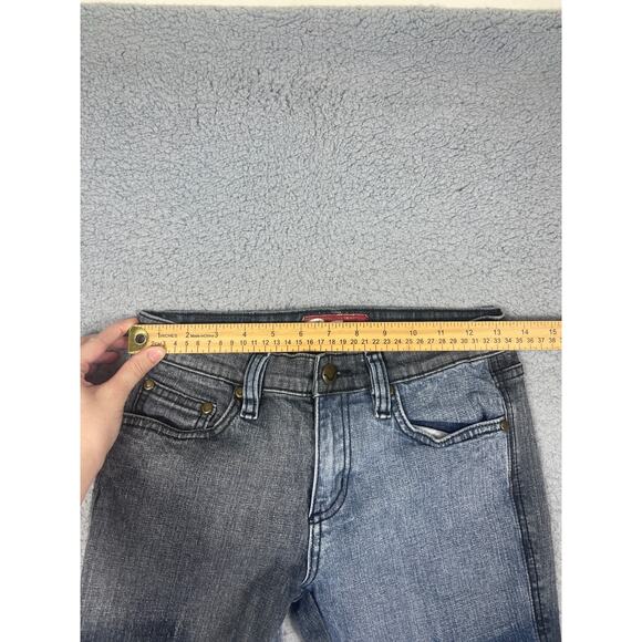 Miss Vigoss Junior Women's Size  5/6 Denim Mixed Color Jeans y2k - Picture 4 of 16